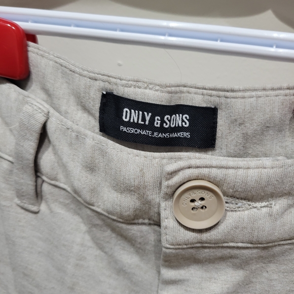 ONLY & SONS Other - ONLY & SONS Beige Casual Pants